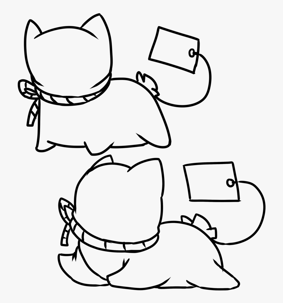 Tea Bag Cat, Transparent Clipart