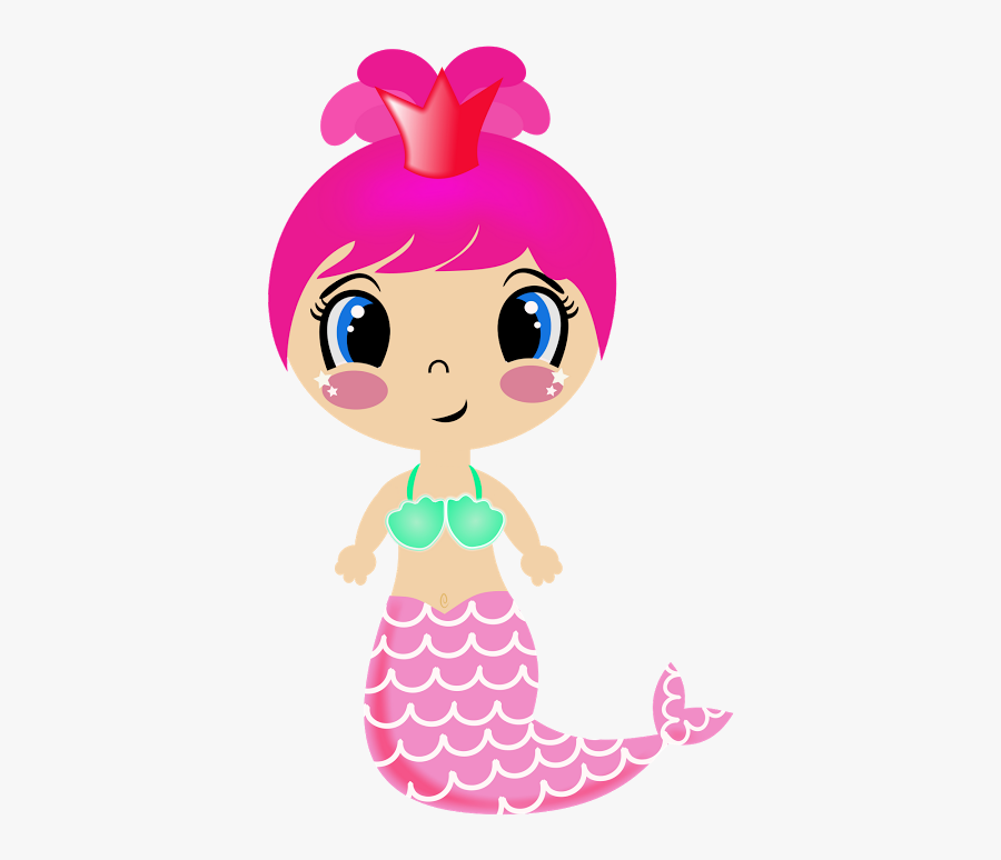Sirena Mermaids Gallery - Baby Little Mermaid Png, Transparent Clipart