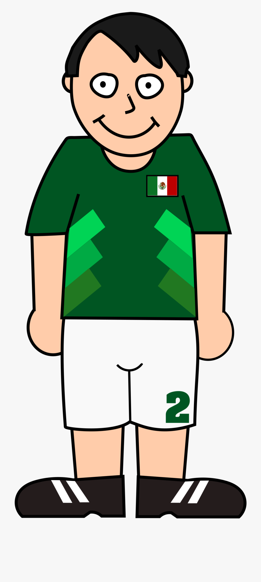 Peru Soccer Player Clipart - Soccer Player Clip Art, Transparent Clipart