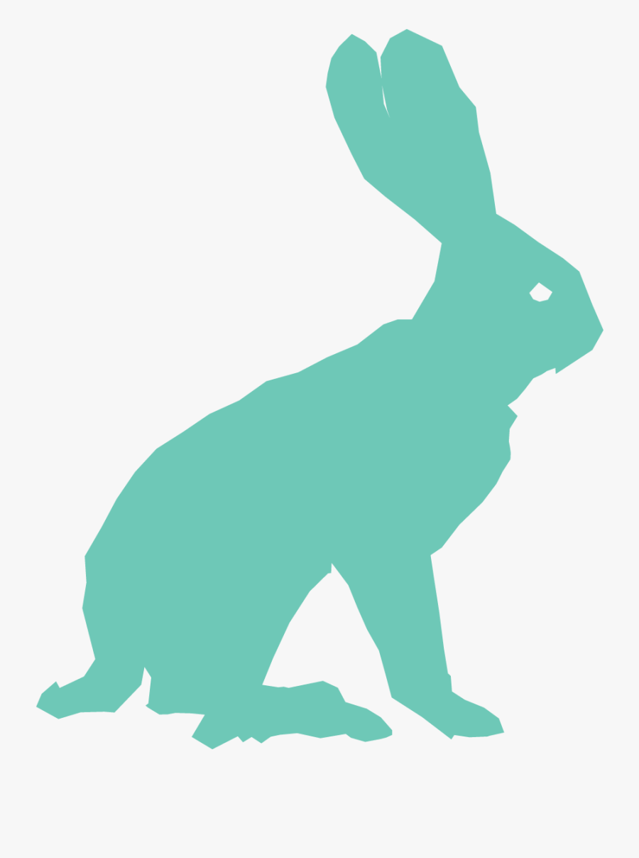 Pw Rabbit Green-01 - Rabbit, Transparent Clipart