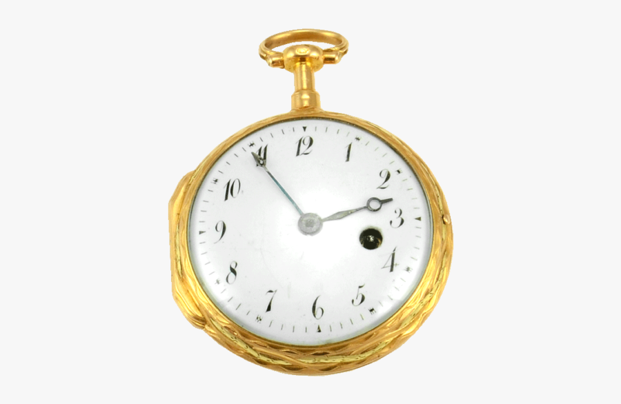 Transparent Stopwatch Gold - Pocket Watch, Transparent Clipart