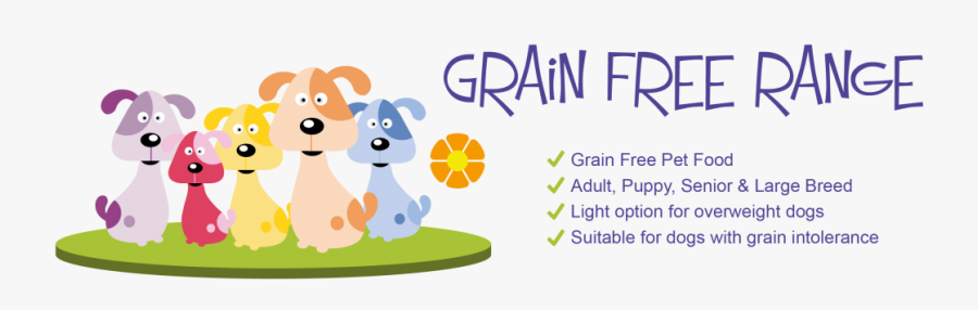 Grain Free Dog Food - Cartoon, Transparent Clipart