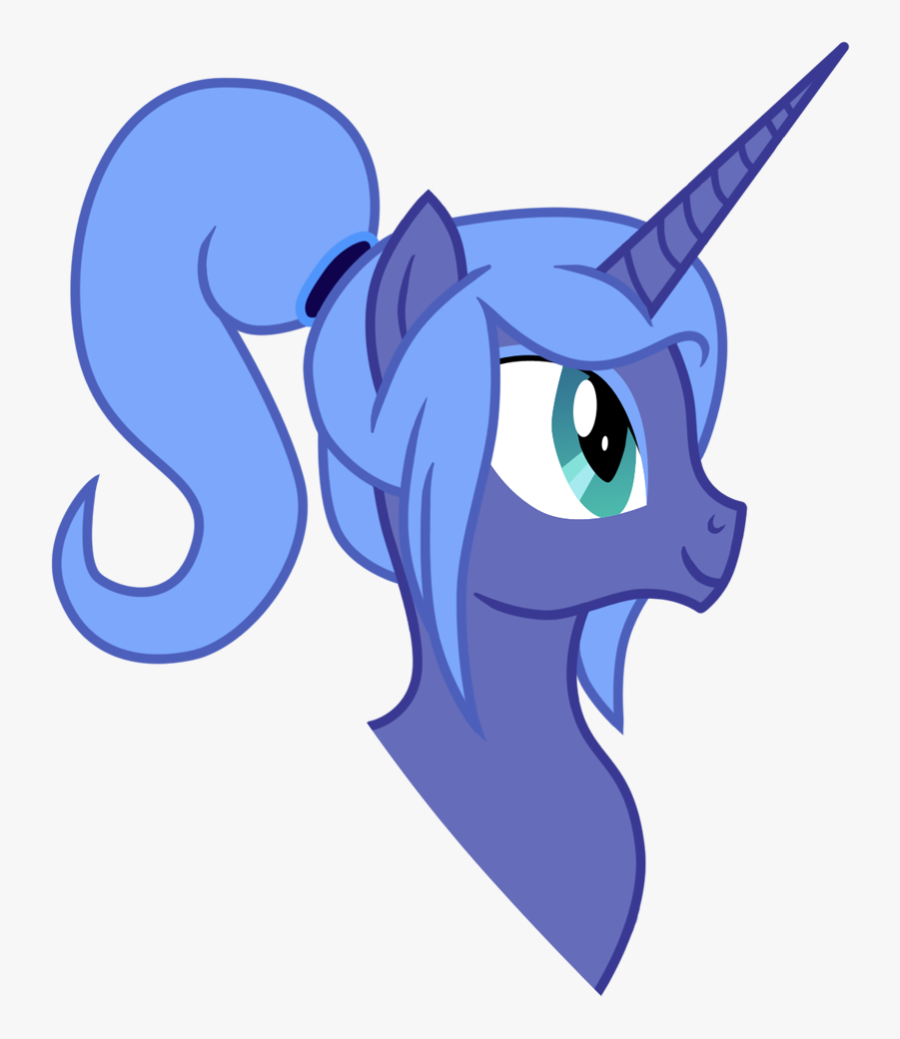 Pony Princess Luna Mammal Fictional Character Vertebrate - My Little Pony Ponytail, Transparent Clipart