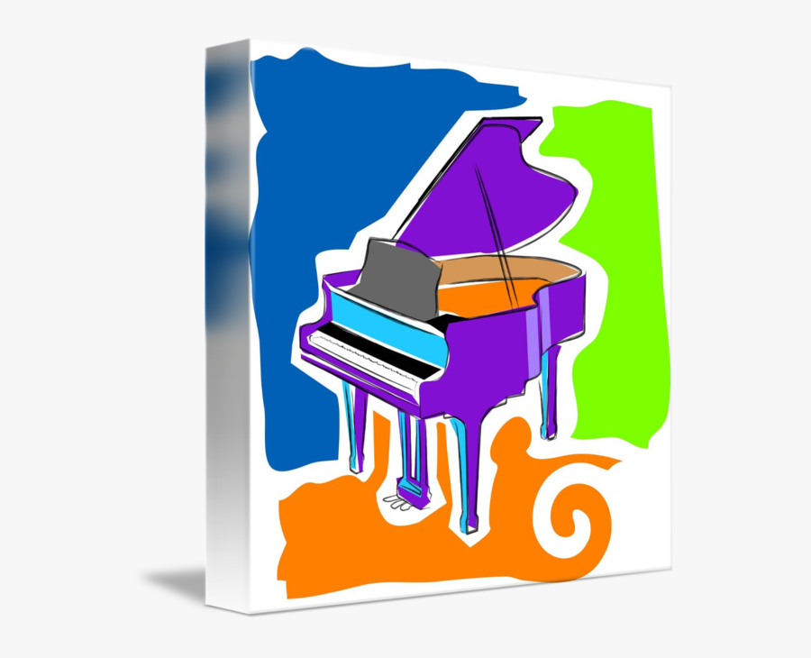 Piano Clipart Tumblr Transparent - Illustration, Transparent Clipart