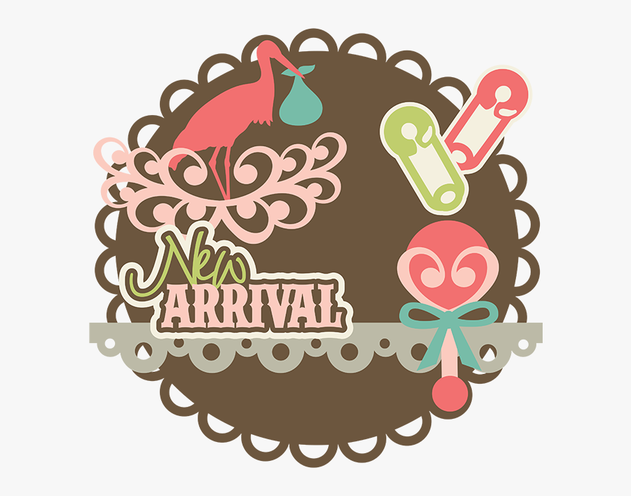 Arrival Clip Baby - New Arrival Logo Cute, Transparent Clipart