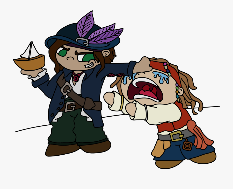 Button For Pirates Game - Cartoon, Transparent Clipart