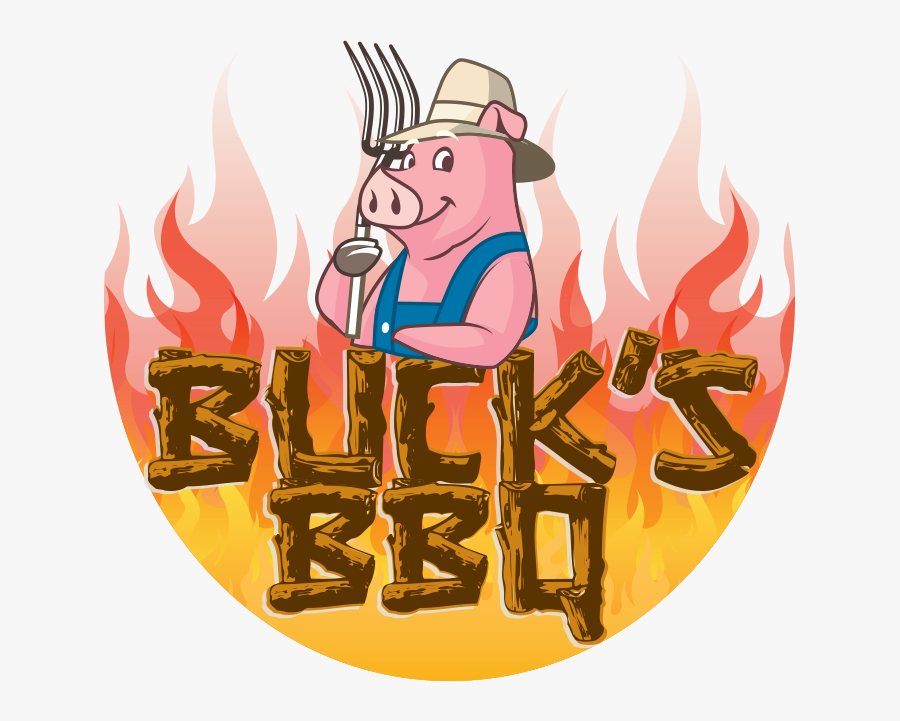 Buck"s Bbq - Illustration, Transparent Clipart