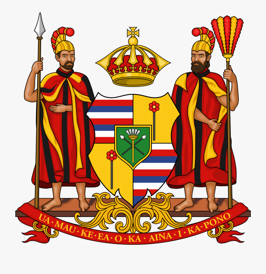 Hawaiian Royal Coat Of Arms, Transparent Clipart