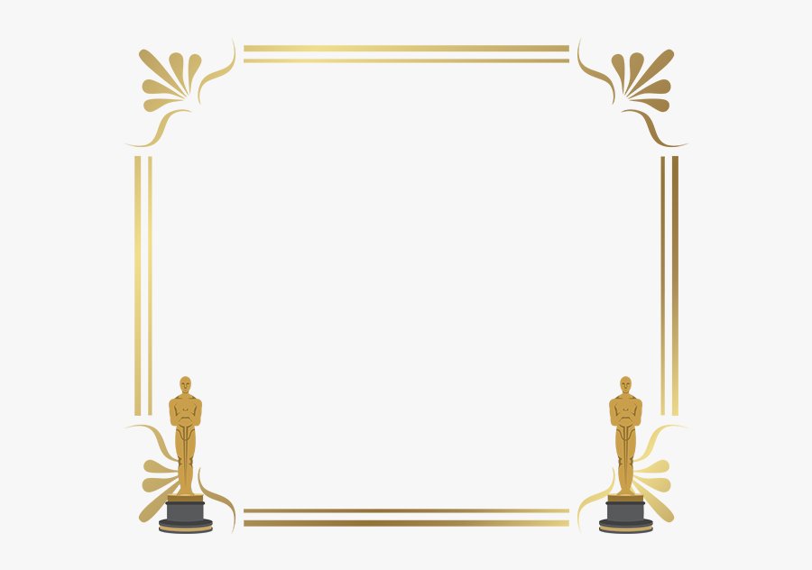 #oscar - Border Background Design For Certificate, Transparent Clipart