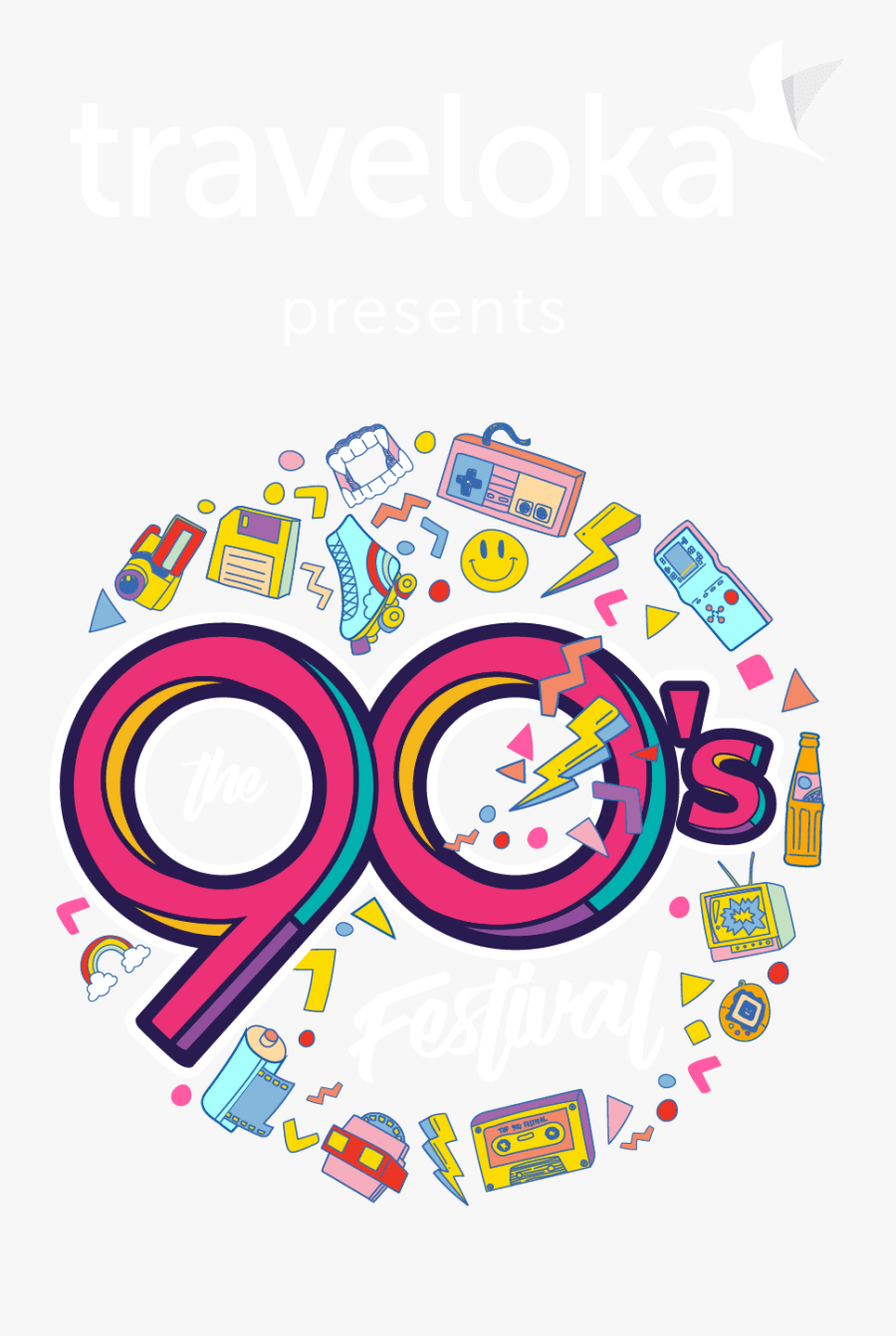 90s Festival 2019 Jakarta, Transparent Clipart