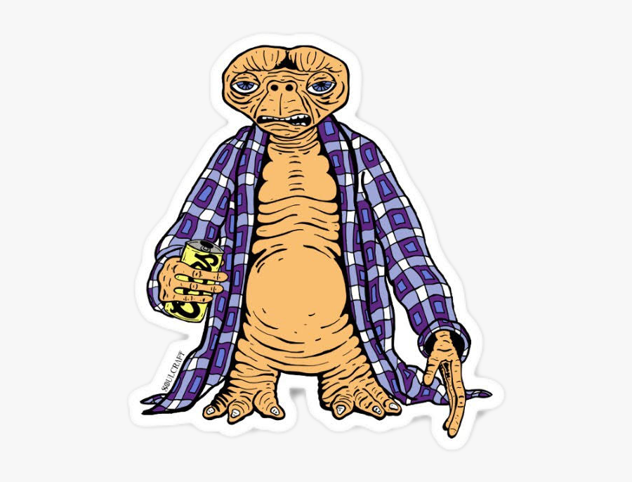 Et Sticker, Transparent Clipart