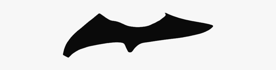 X872 Black Stretch Suede - Bat, Transparent Clipart