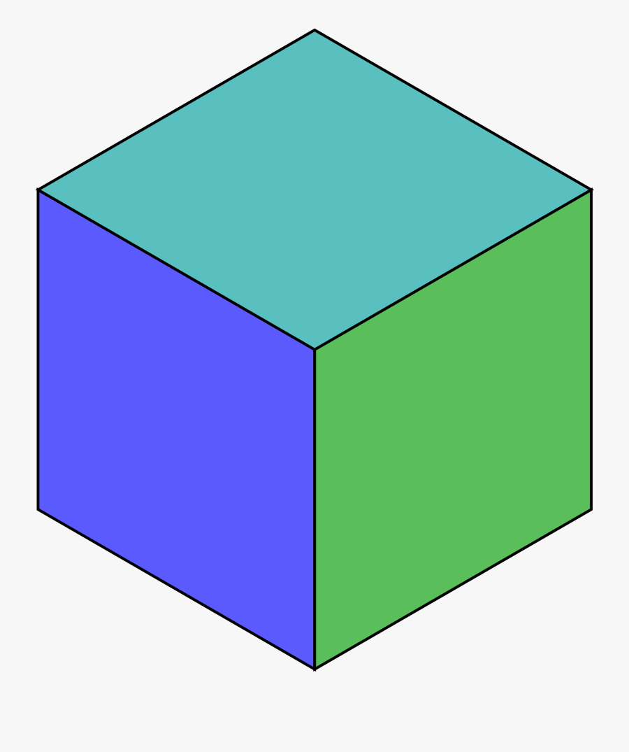 Green Hexagon Png - 3 Color Hexagon, Transparent Clipart