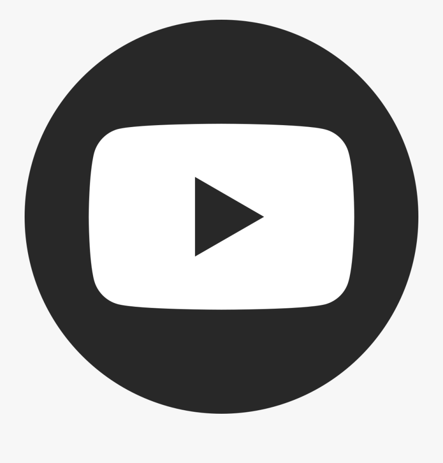 Youtube Logo Vector White, Transparent Clipart