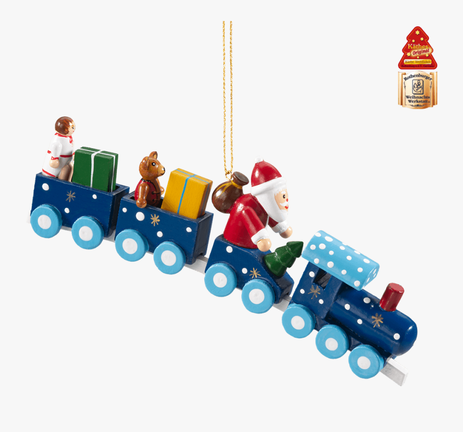 Transparent Train Santa - Model Car, Transparent Clipart