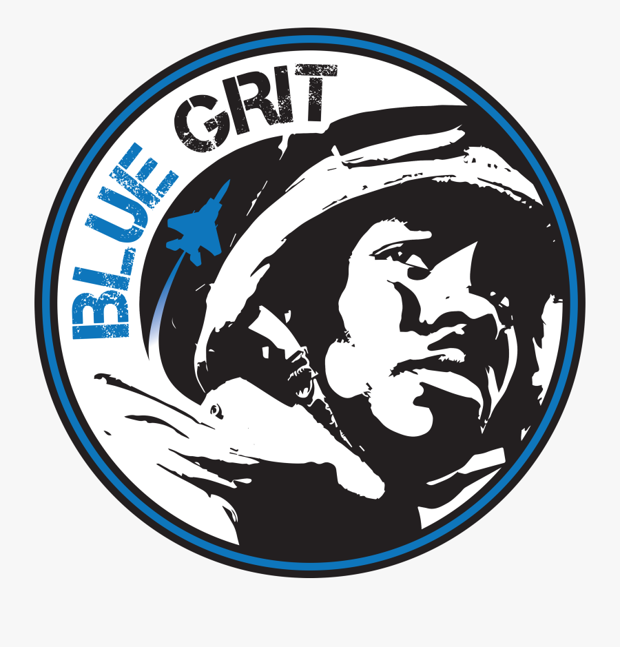 Blue Grit Logo, Transparent Clipart