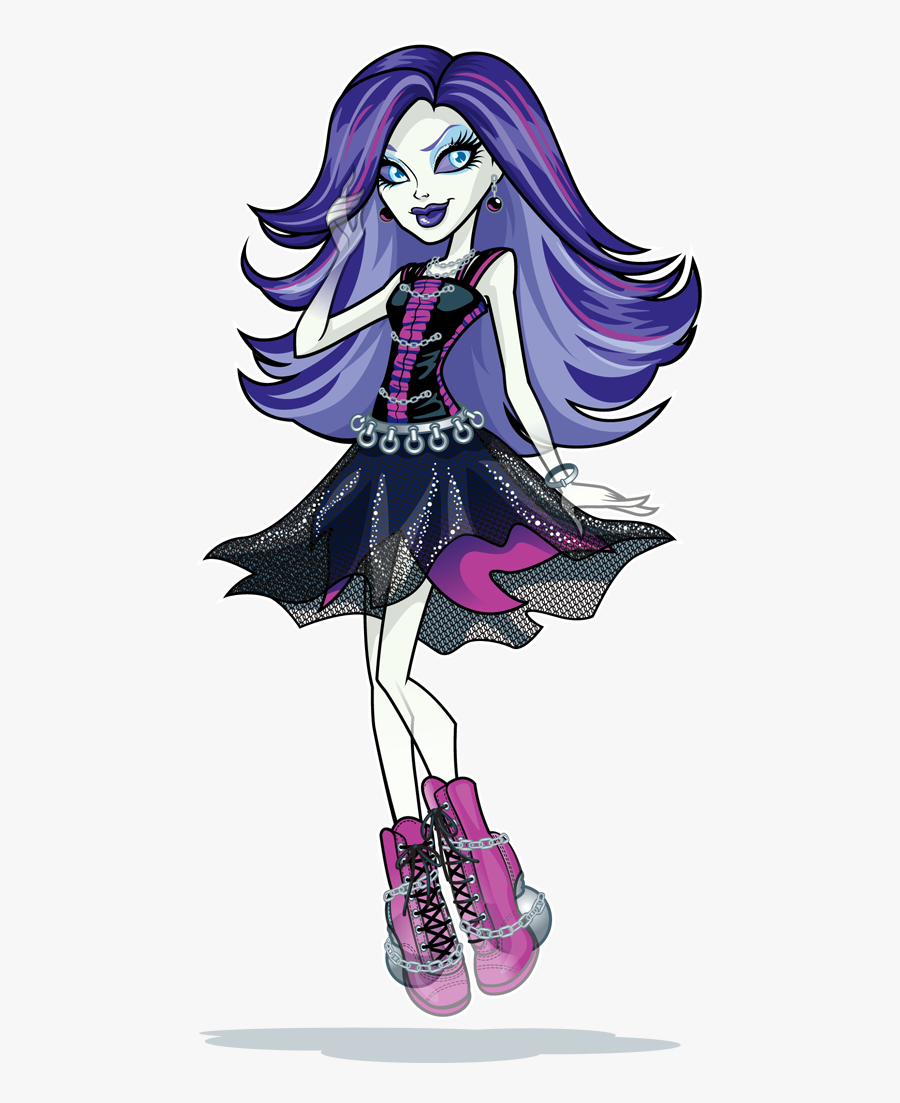 Dolls Clipart Design - Spectra Monster High Artwork, Transparent Clipart