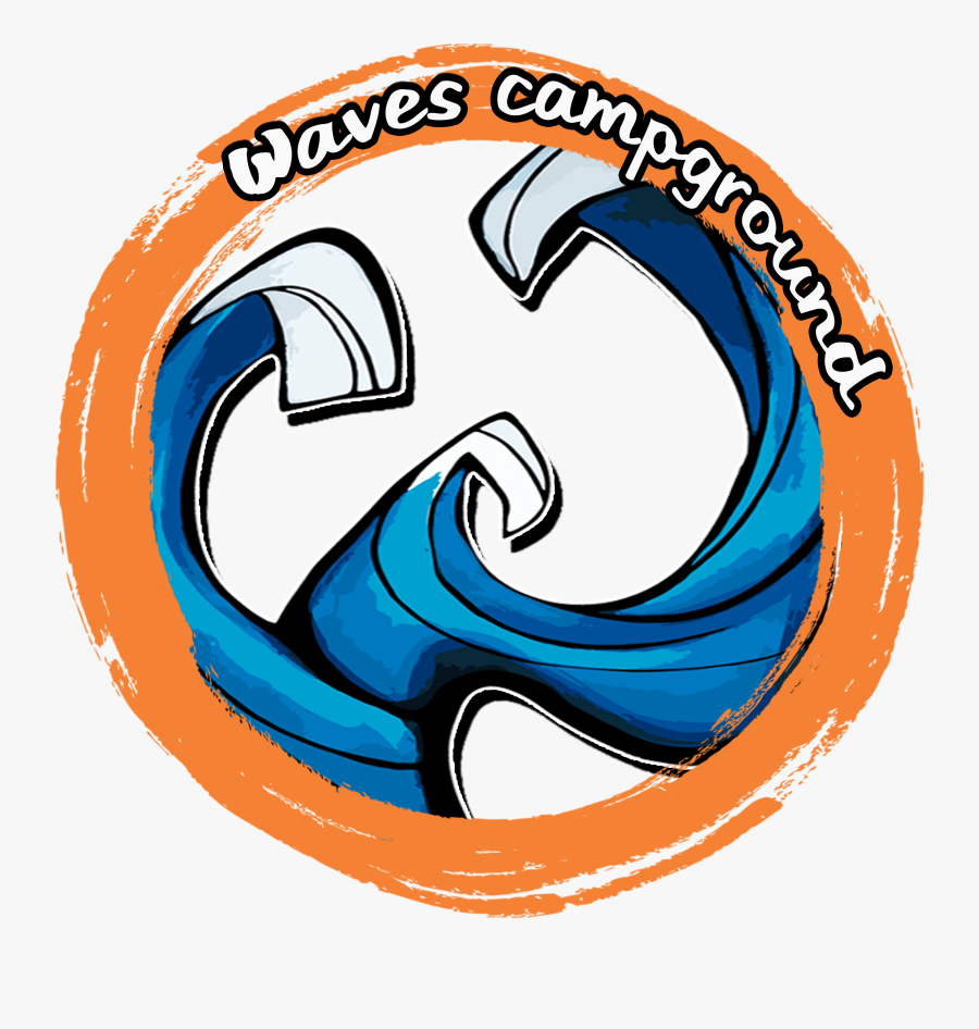Waves Campground, Transparent Clipart