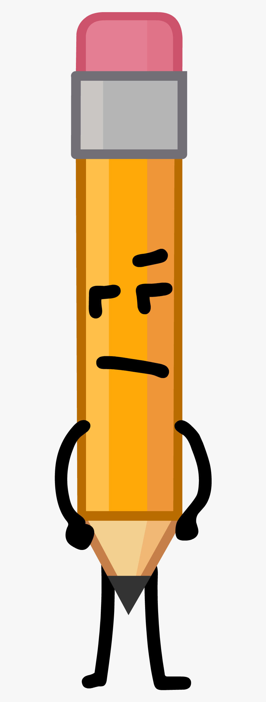 Voting Png - Pencil Yells At Ruby Bfdi, Transparent Clipart