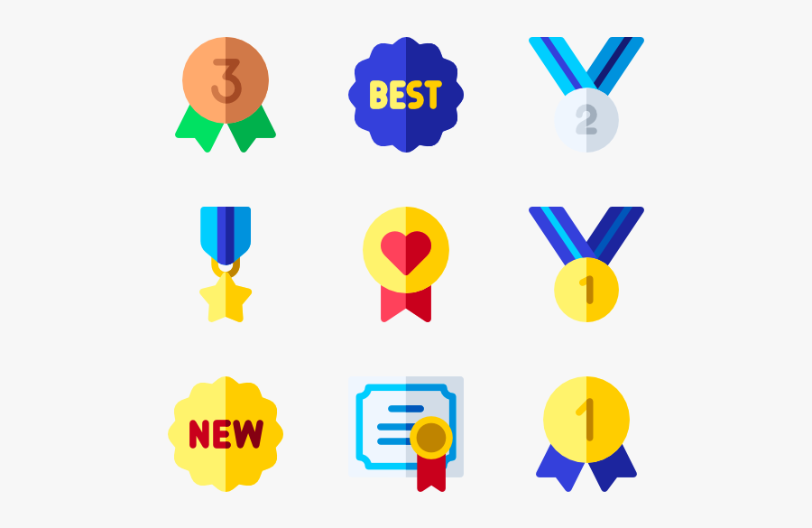 Reward Png Image Background - Badges Png, Transparent Clipart