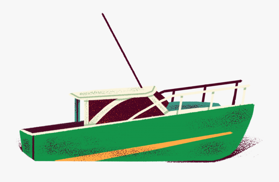 Fishing Vessel, Transparent Clipart