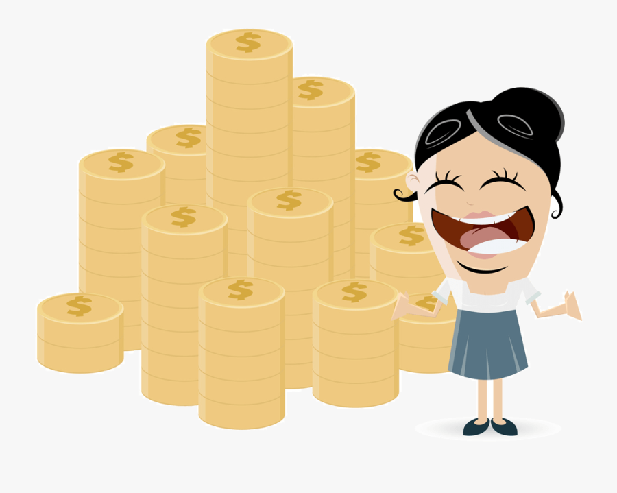 Trading Success - Cartoon, Transparent Clipart