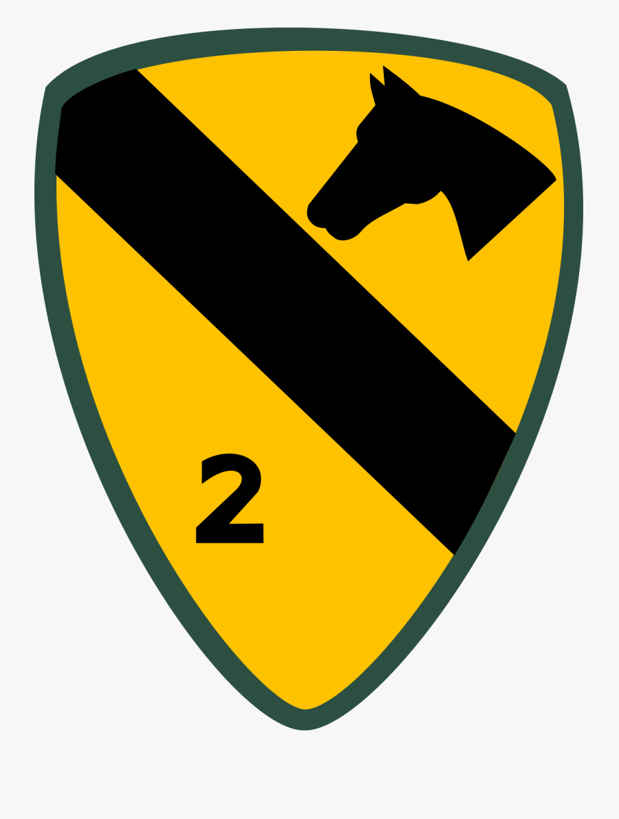 Transparent Koch Clipart - 1st Cavalry Division Patch, Transparent Clipart