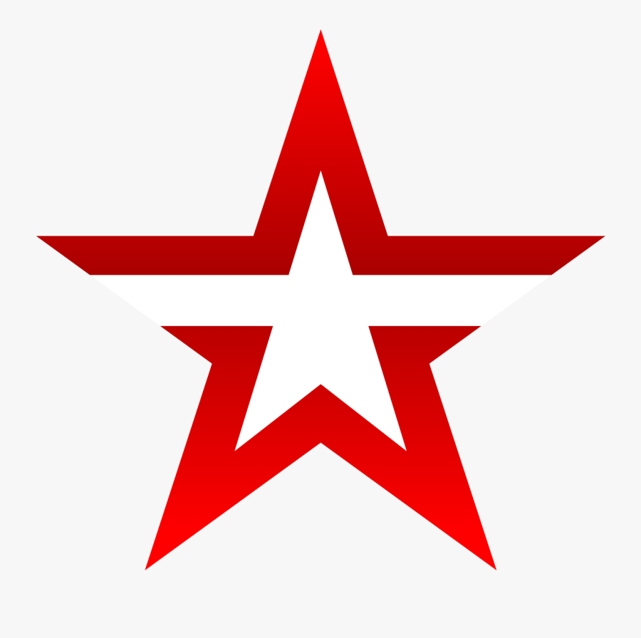 Red Star Png - Russian Army Logo, Transparent Clipart