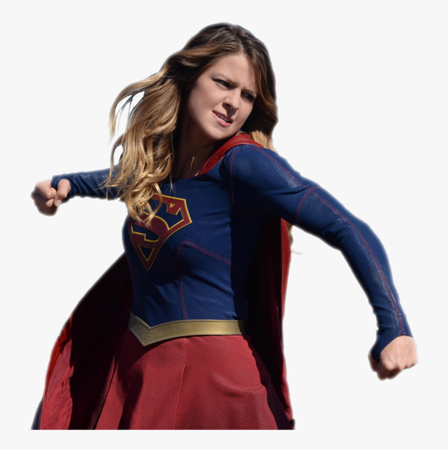 Melissa Benoist Supergirl - Supergirl Transparent, Transparent Clipart