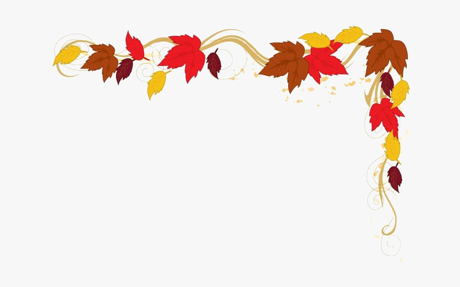 Fall Border Png Photos - Fall Leaves Corner Border , Free Transparent ...