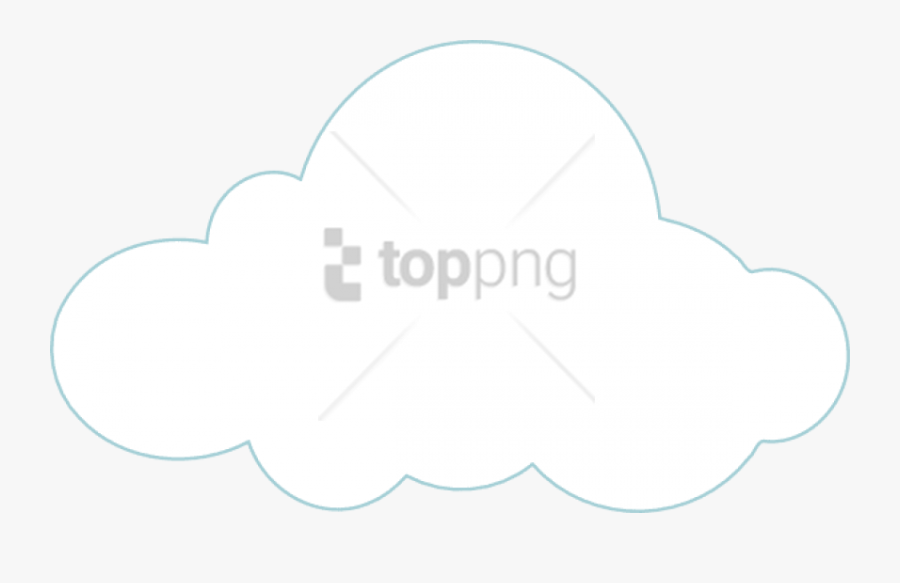 Free Png Download White Cloud Clipart Png Png Images - Cloud Template Free Printable, Transparent Clipart