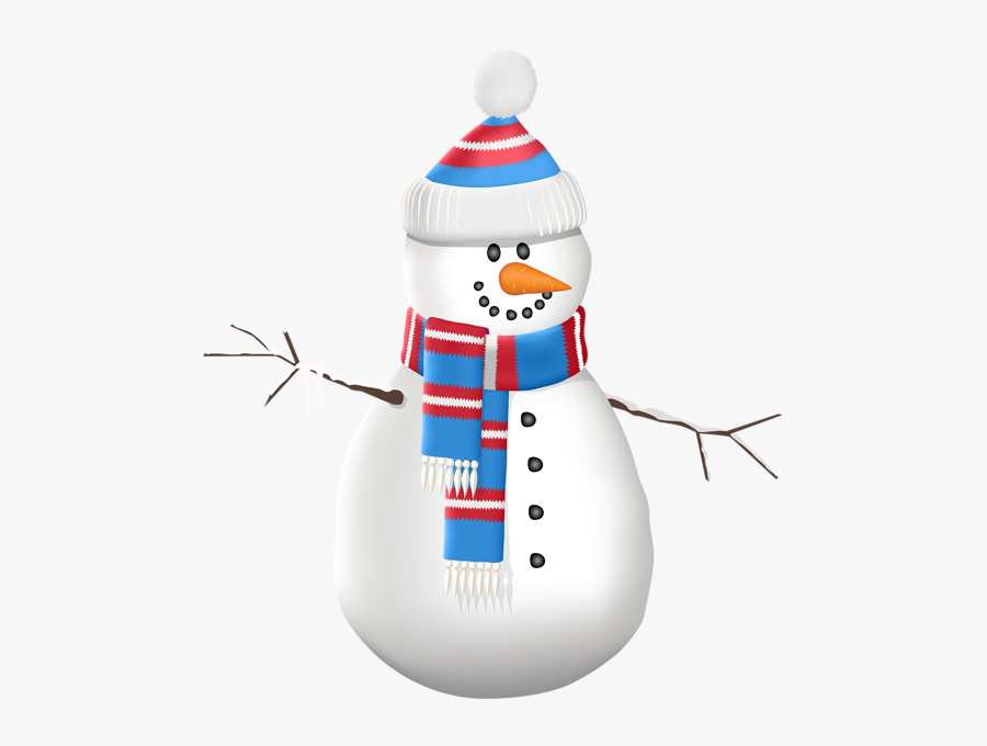 Hat And Transparent Clip - Snowman, Transparent Clipart