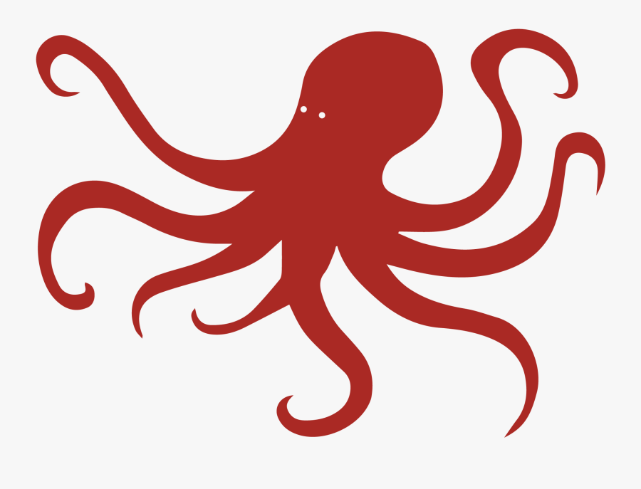 Icon - Octopus Svg Free, Transparent Clipart