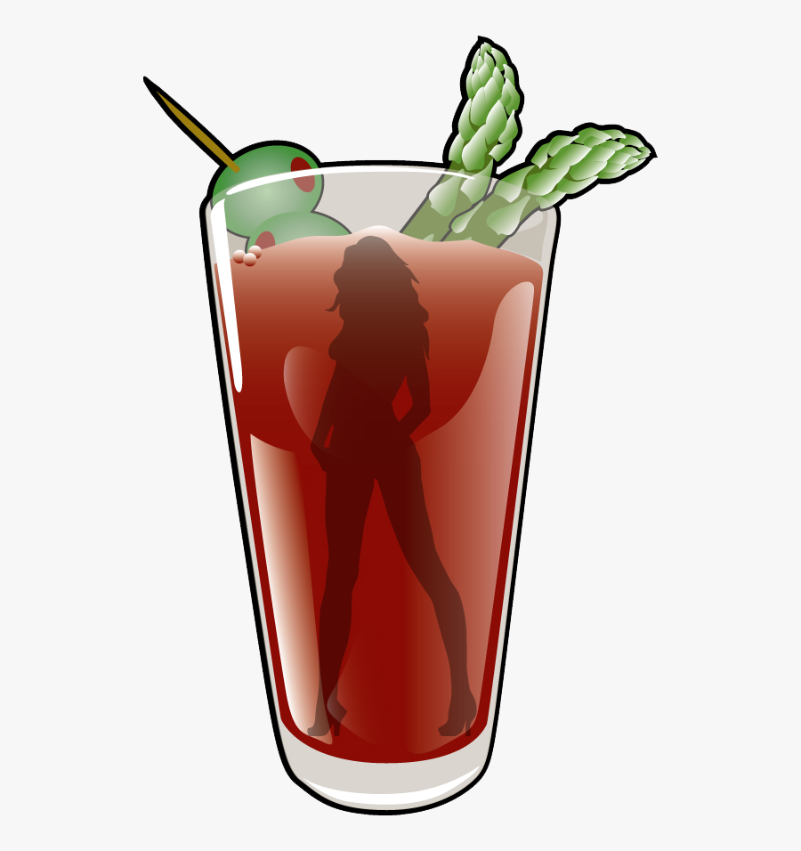 Bloody Mary, Transparent Clipart