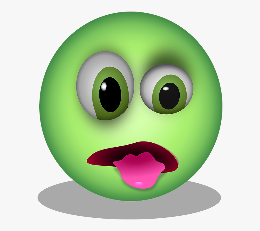 Graphic Image Of Cartoon Green Vomit Emoji - Bad Smell Diffuser Blends, Transparent Clipart