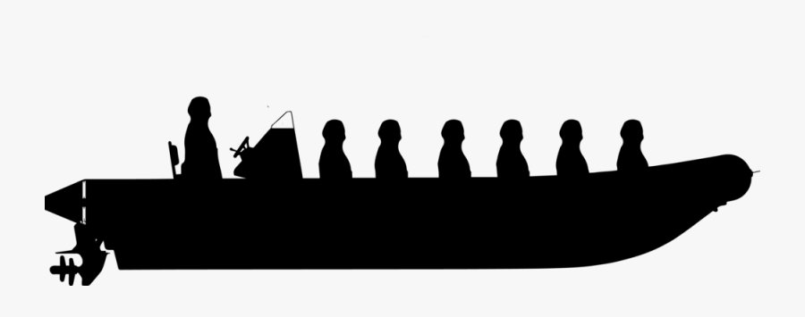 Boat Rib Silhouette Png, Transparent Clipart