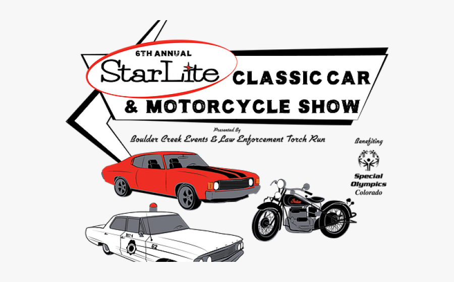 Classic Car Clipart Car Show - Special Olympics, Transparent Clipart