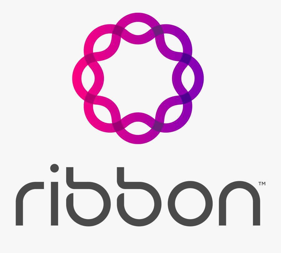 Ribbon Communications Logo, Transparent Clipart