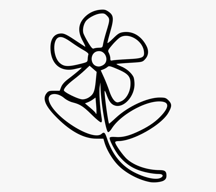 Flower, Daisy, Plant, Vegetation - F Is For Flower Worksheet, Transparent Clipart