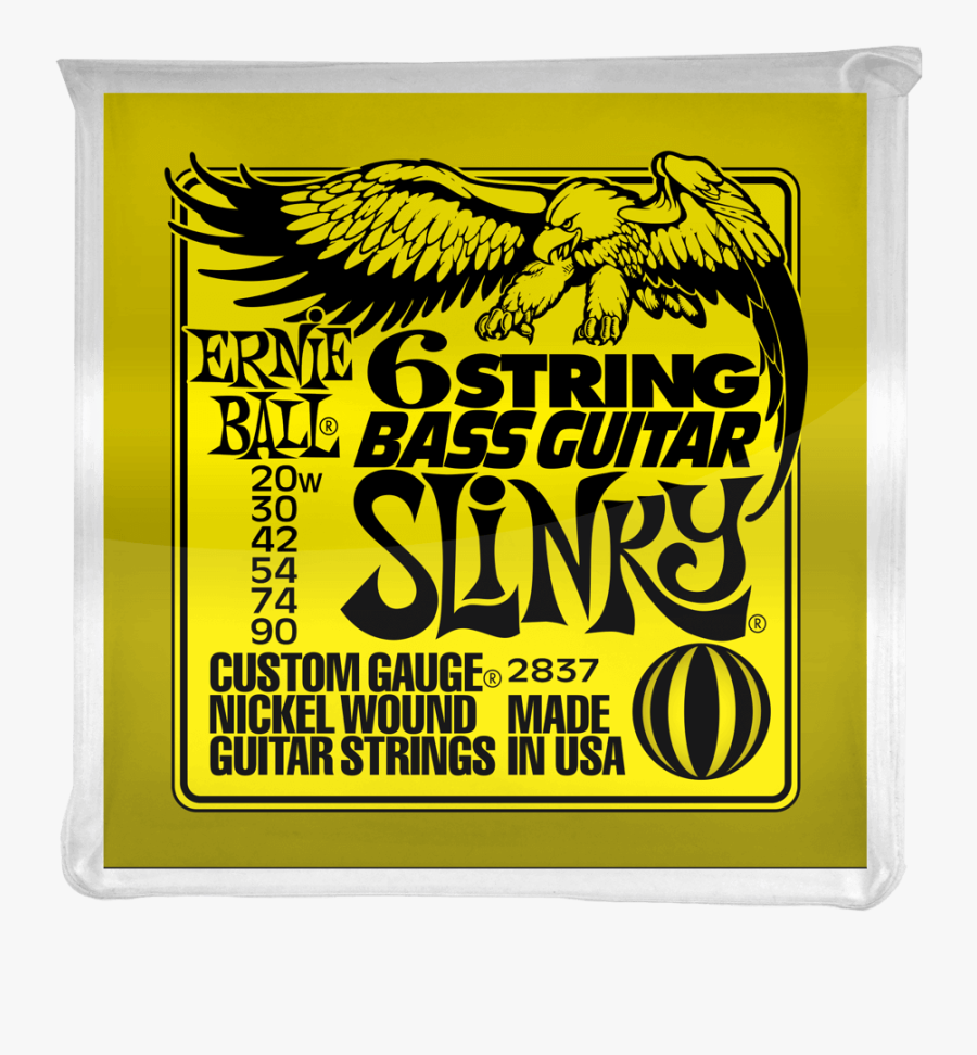 Ernie Ball 6 Strings Bass, Transparent Clipart