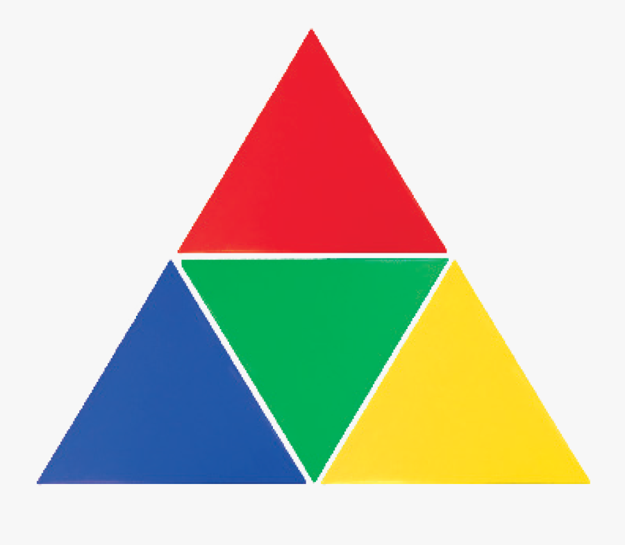 Triangle Clip Jumbo - Triangle, Transparent Clipart