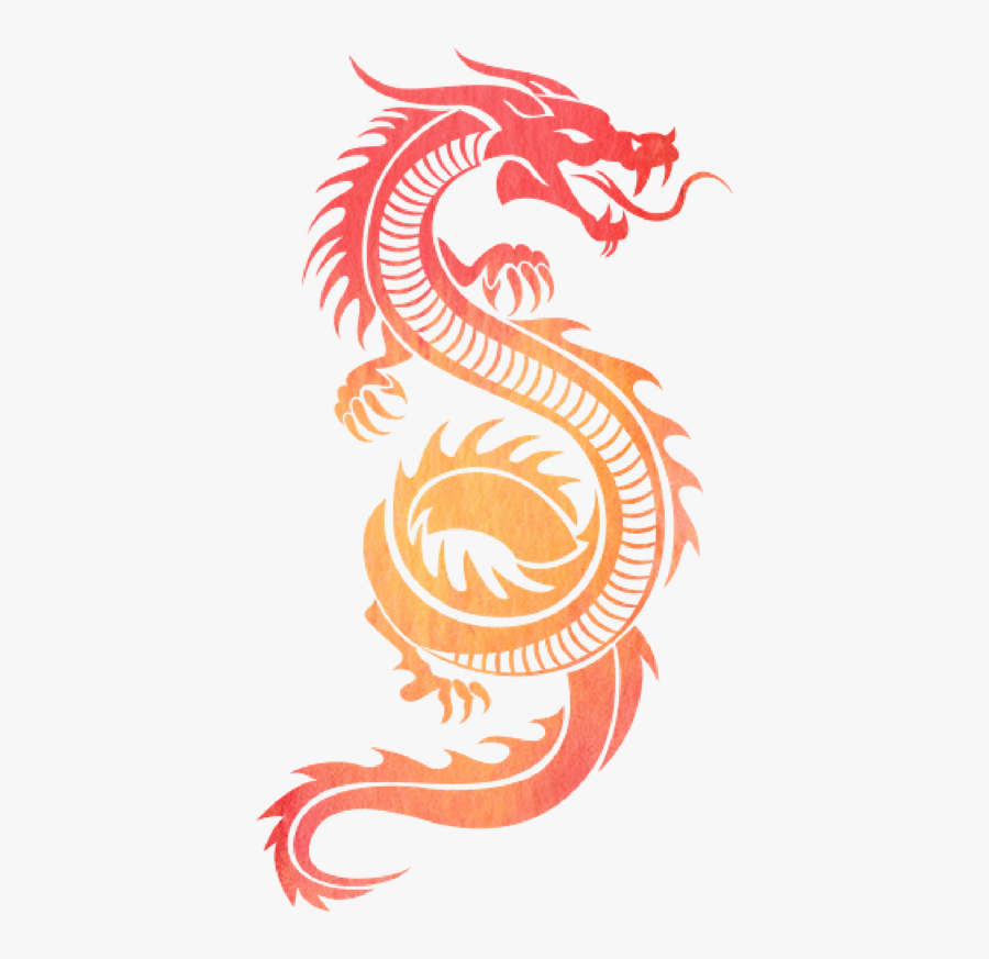 China Chinese Dragon Silhouette - Chinese Dragon Black And White , Free ...