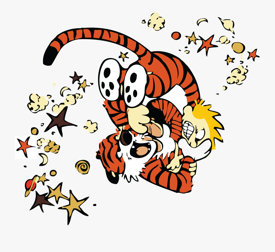 Calvin And Hobbes Lassi Ja Leevi Pinterest - Calvin And Hobbes Png, Transparent Clipart
