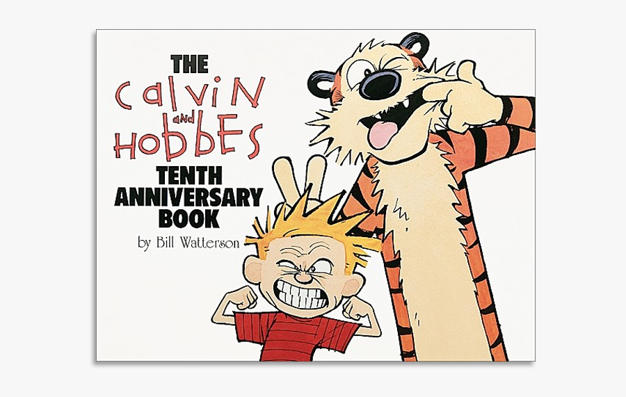 Calvin & Hobbes Book, Transparent Clipart