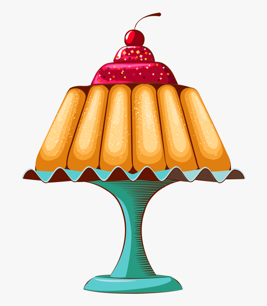 Transparent Holiday Shop Clipart - Cake On Table Png, Transparent Clipart