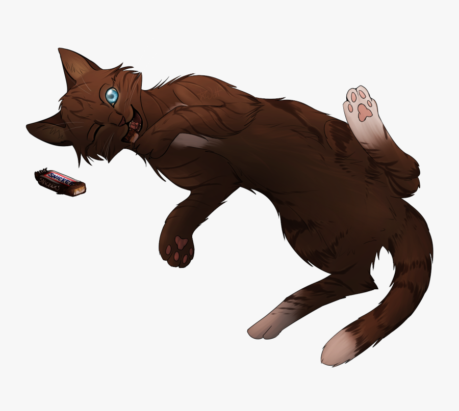 Brown Cat With Blue Eyes Drawing - Dark Brown Cat Drawing, Transparent Clipart