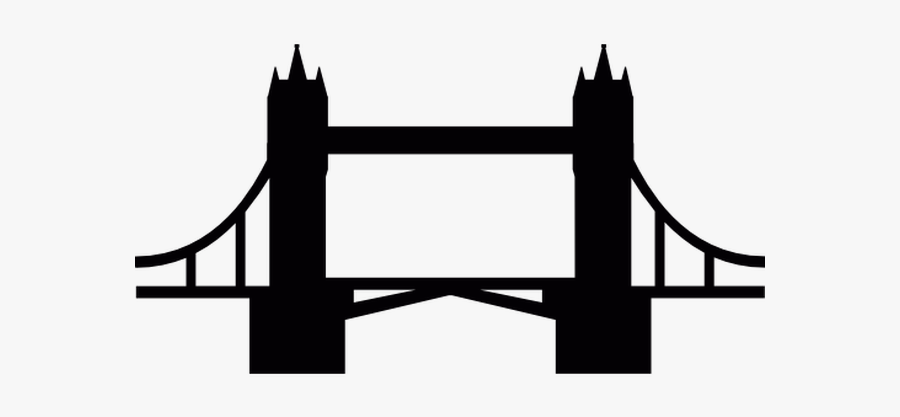 Tower Bridge Vector Art, Transparent Clipart