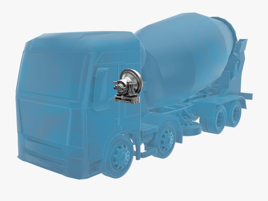 Transparent Concrete Mixer Truck Png - Truck, Transparent Clipart
