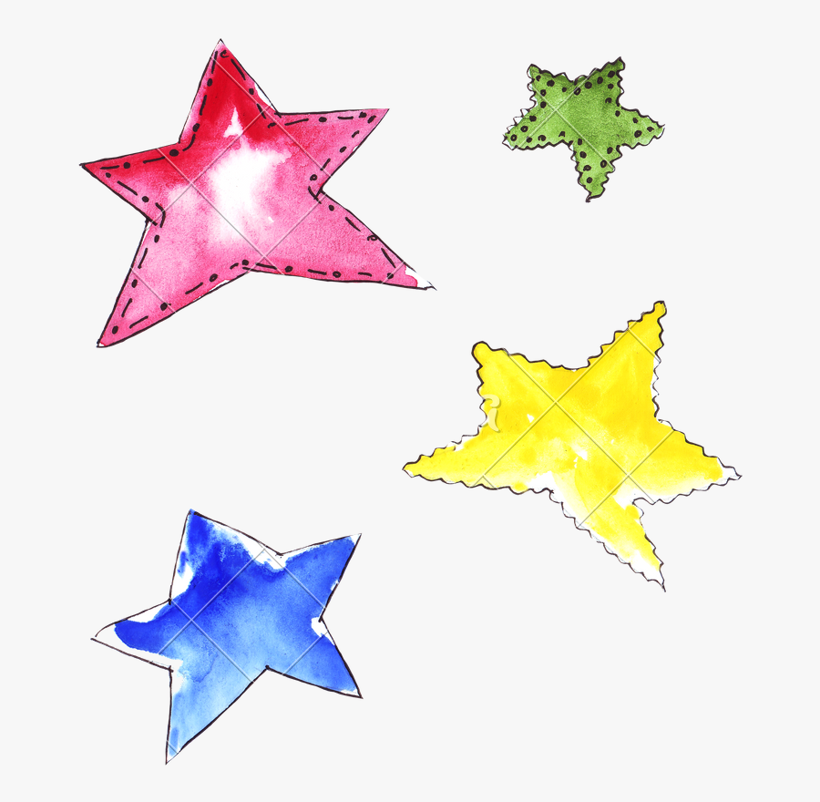 Clip Art Decorative Stars, Transparent Clipart