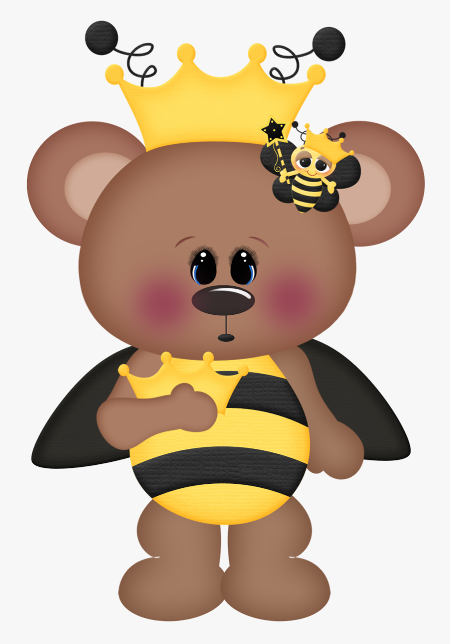 Bee Bear Clipart, Transparent Clipart